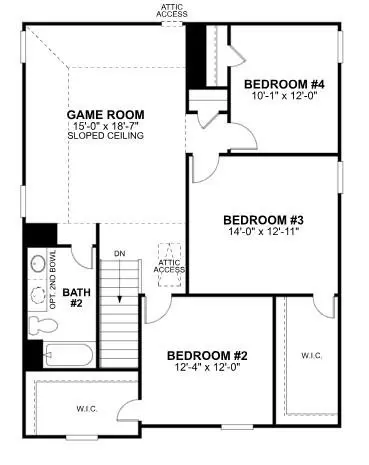 Floorplan - 673 Falling Cave Dr, Willis, TX 77378 photo 2 of 2