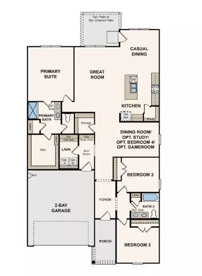 Floorplan - 9707 Caney Bend Rd, Conroe, TX 77303 photo 1 of 1