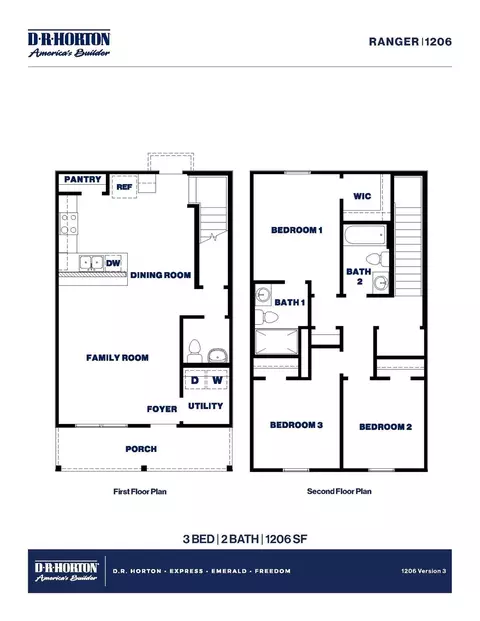 Floorplan - 12219 Shield Crest Ct, Willis, TX 77378 photo 1 of 1