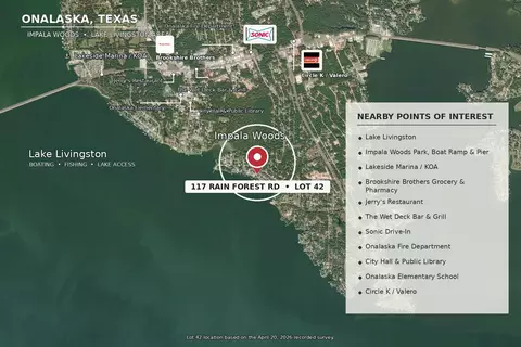 View/Area - 117 Rain Forest Rd, Onalaska, TX 77360 photo 4 of 4