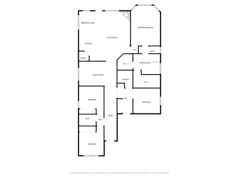 Floorplan - 22610 Cutter Mill Dr, Spring, TX 77389 photo 1 of 1