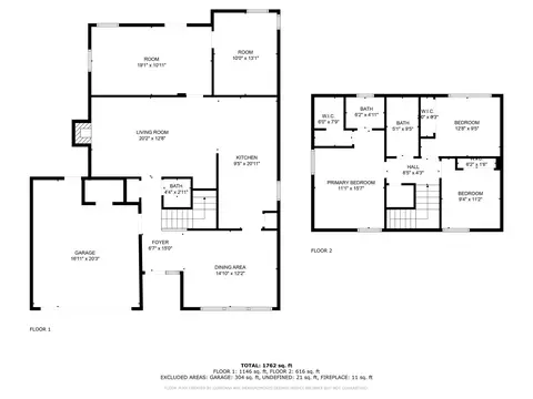 Floorplan - 5023 Glendower Dr, Spring, TX 77373 photo 2 of 3