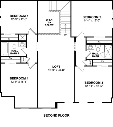 Floorplan - 5806 Chamberlain Xing, Rosenberg, TX 77471 photo 2 of 2