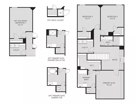 Floorplan - 2312 Pipefish Dr, Conroe, TX 77384 photo 2 of 2