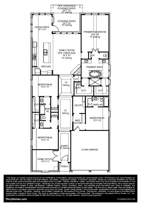 Floorplan - 207 Silver Sage Ct, Conroe, TX 77304 photo 1 of 1