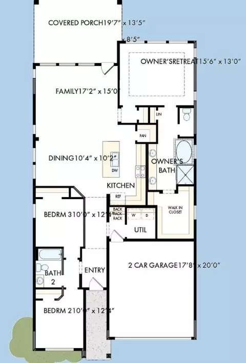 Floorplan - 15007 Silvano St, Conroe, TX 77302 photo 1 of 1