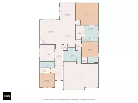 Floorplan - 605 Ashbrook Ridge Ln, Pinehurst, TX 77362 photo 1 of 1