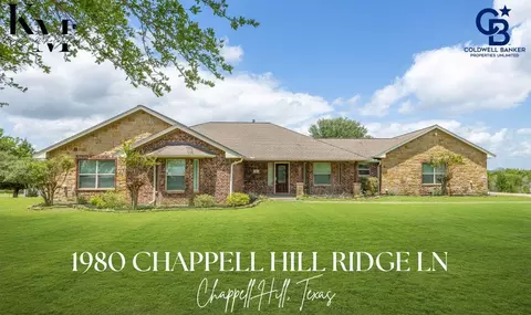 1980 Chappell Hill Ridge Ln, Chappell Hill, TX 77426