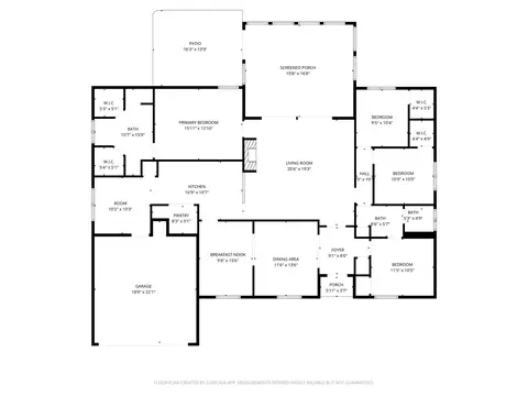 Floorplan - 5010 Cupids Bower Ct, Spring, TX 77388 photo 1 of 1