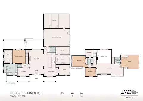 Floorplan - 151 Quiet Springs Trl, Willis, TX 77378 photo 1 of 1