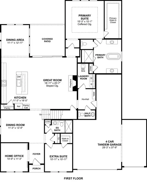 Floorplan - 5042 Bluebell Way, Waller, TX 77484 photo 1 of 2