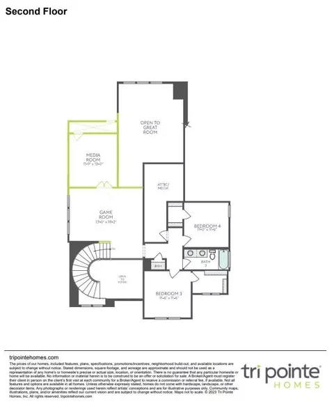 Floorplan - 28127 Sand Valley Dr, Spring, TX 77386 photo 2 of 2