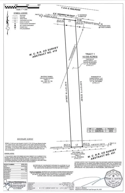 15208 Us Hwy 90 Tract 1, Devers, TX 77538