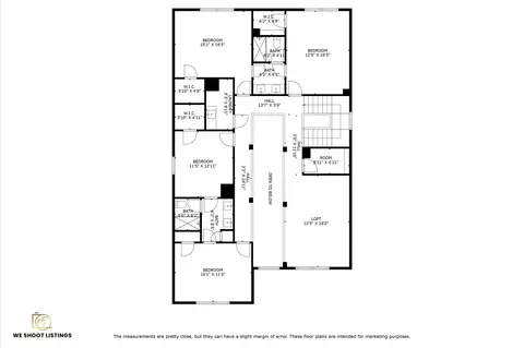 Floorplan - 6330 N Borg Breakpoint Dr N, Spring, TX 77379 photo 3 of 6