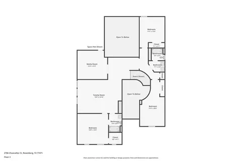 Floorplan - 2107 Rawls Ranch Dr, Conroe, TX 77301 photo 2 of 2