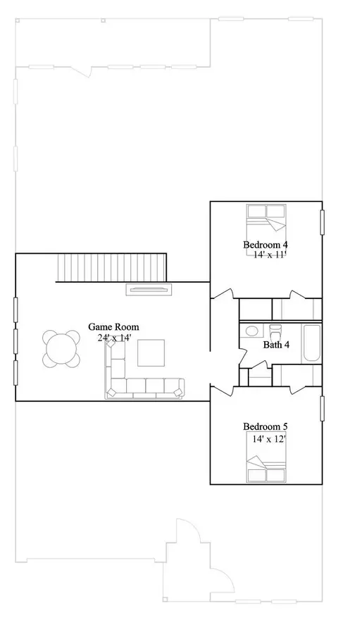 Floorplan - 1930 Starlight St, Angleton, TX 77515 photo 2 of 2