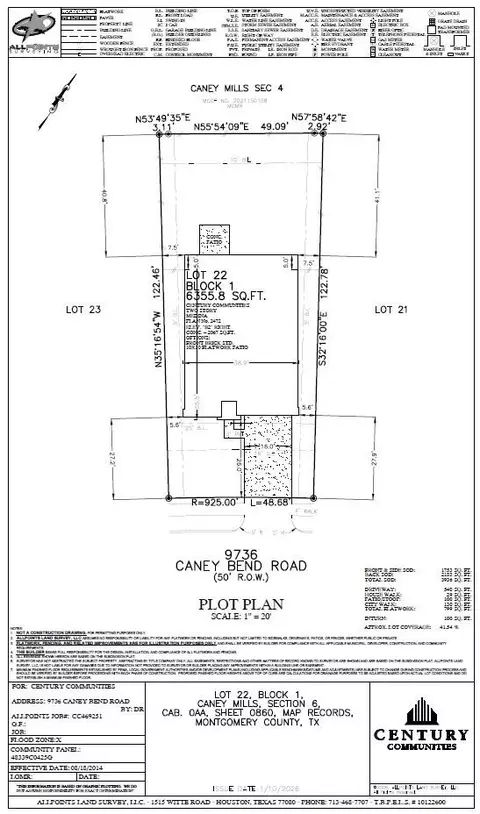 Floorplan - 9736 Caney Bend Rd, Conroe, TX 77303 photo 2 of 2