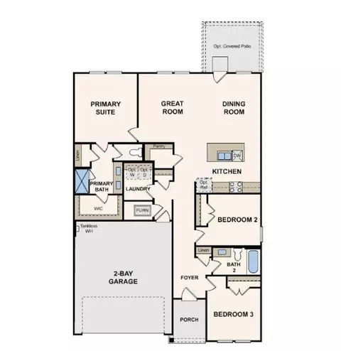 Floorplan - 4414 Albritton Ave, Bryan, TX 77845 photo 1 of 1