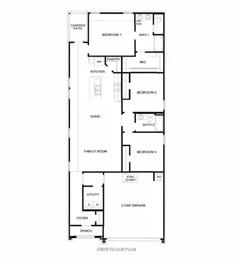 Floorplan - 3030 Liams Tower Ln, Fulshear, TX 77441 photo 1 of 1