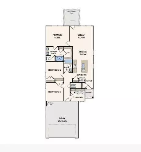 Floorplan - 17126 King Eider Rd, Waller, TX 77484 photo 1 of 2