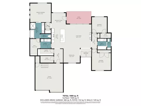 Floorplan - 444 Mill Rd, Angleton, TX 77515 photo 2 of 2