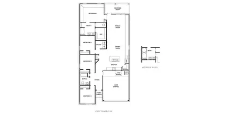 Floorplan - 3083 Liams Tower Ln, Fulshear, TX 77441 photo 1 of 1