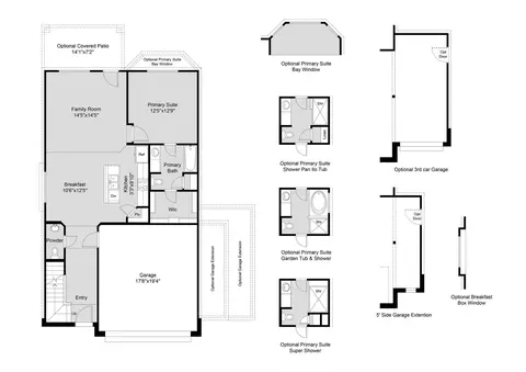 Floorplan - 3874 Avalon Ln, Conroe, TX 77301 photo 1 of 2