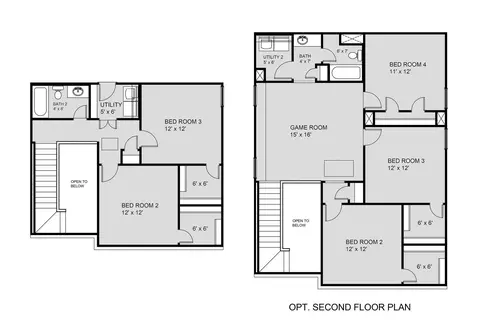 Floorplan - 3874 Avalon Ln, Conroe, TX 77301 photo 2 of 2