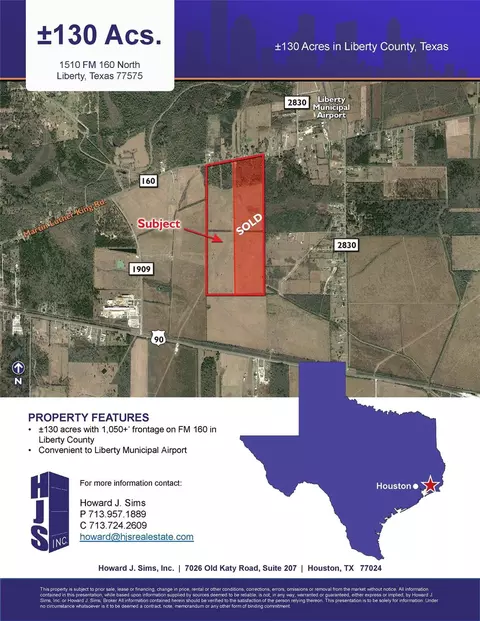 1510 Fm 160 Rd N, Liberty, TX 77575