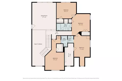 Floorplan - 7218 Diamond Falls Ln, Spring, TX 77389 photo 2 of 3
