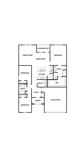 Floorplan - 14396 Cloudy Ln, Splendora, TX 77372 photo 1 of 1