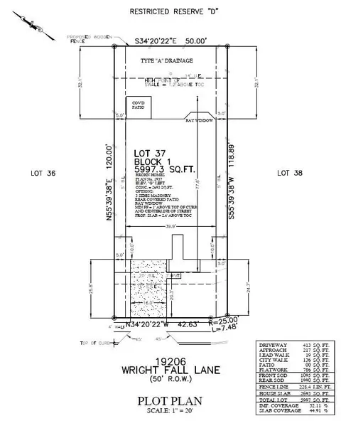 Floorplan - 19206 Wright Fall, Spring, TX 77379 photo 3 of 3