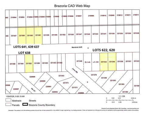 lot638 Marshall Ave, Holiday Lakes, TX 77515