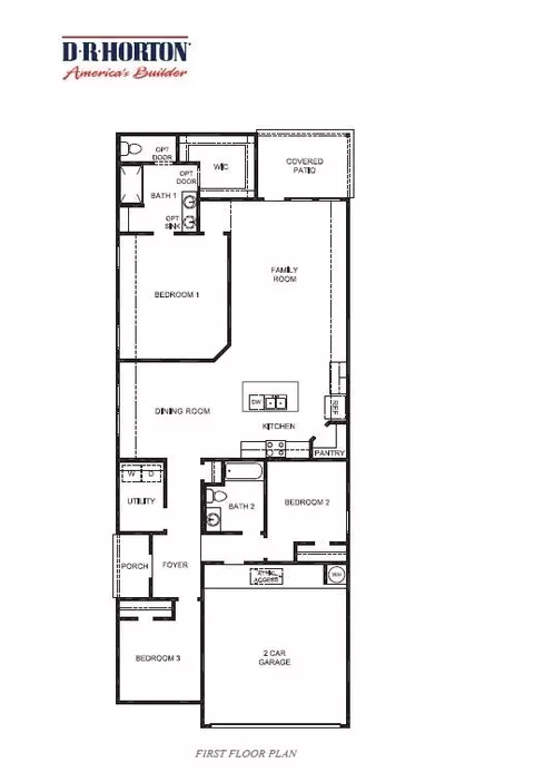 Floorplan - 6846 Spur Creek Dr, Rosenberg, TX 77471 photo 1 of 1