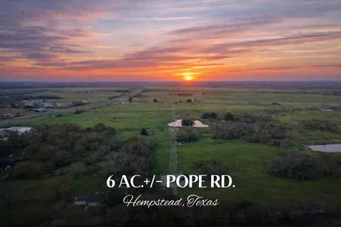 tbd 6- Ac Pope Rd, Hempstead, TX 77445