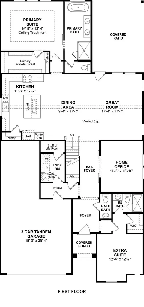 Floorplan - 2806 Clapbread Ln, Rosenberg, TX 77471 photo 1 of 2