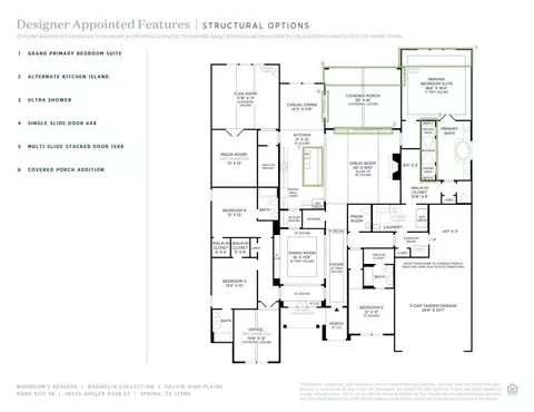 Floorplan - 28205 Antler Pass Ct, Spring, TX 77386 photo 1 of 1