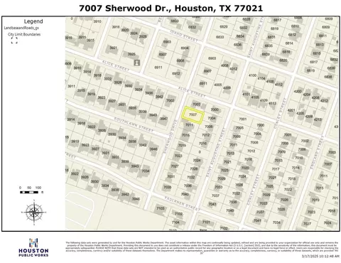7007 Sherwood Dr, Houston, TX 77021