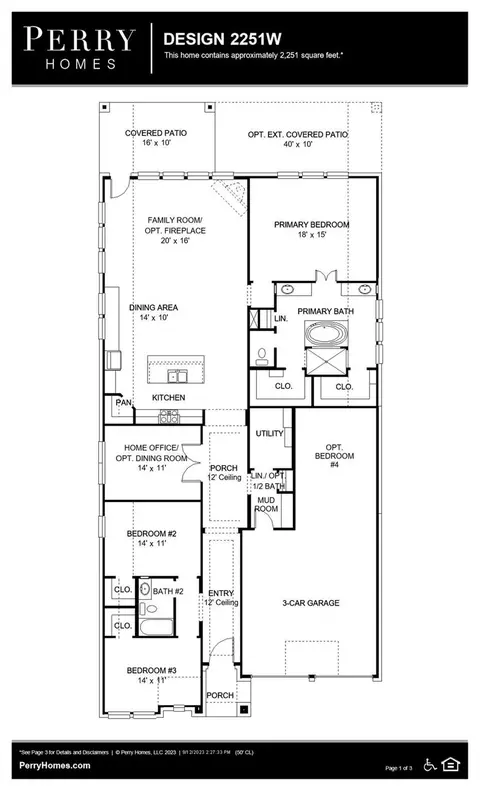 Floorplan - 15618 Turtlehead Trl, Conroe, TX 77302 photo 2 of 2