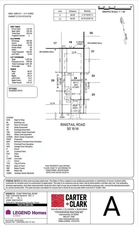 Floorplan - 22467 Ringtail Rd, Splendora, TX 77372 photo 1 of 3