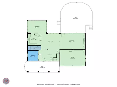 Floorplan - 200 Trott Ln, Point Blank, TX 77364 photo 1 of 2