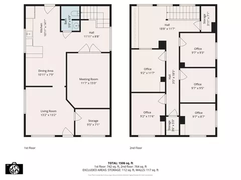 Floorplan - 1680 Beech Dr, Conroe, TX 77385 photo 2 of 2