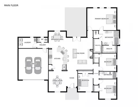 Floorplan - 17102 Leon Ct, Splendora, TX 77372 photo 1 of 1