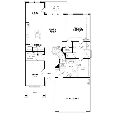 Floorplan - 2711 Pathway Meadows Ln, Webster, TX 77598 photo 1 of 2