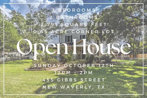 455 Gibbs St, New Waverly, TX 77358