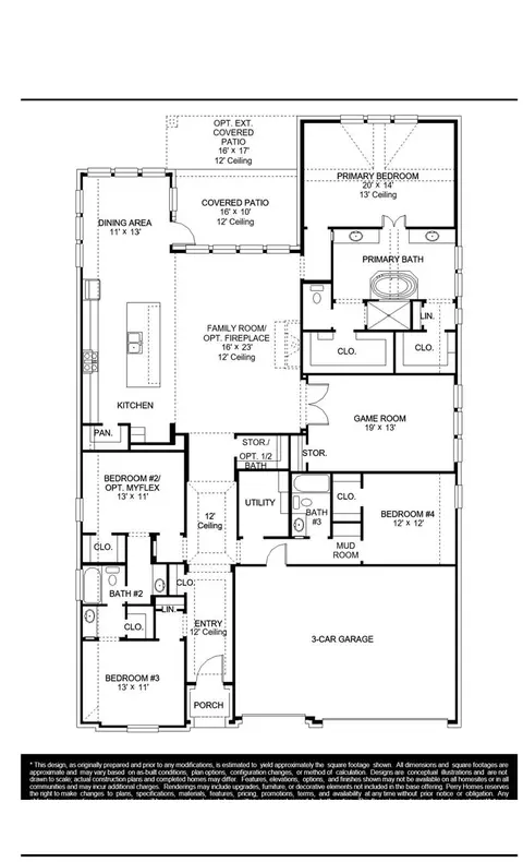 Floorplan - 6527 King Ranch Loop, Manvel, TX 77578 photo 1 of 1