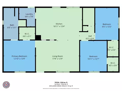 Floorplan - 13488 Enchanted Cv, Willis, TX 77318 photo 1 of 1