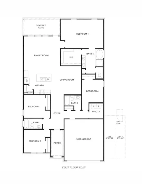 Floorplan - 403 Summerset Landing Ct, Conroe, TX 77304 photo 1 of 1