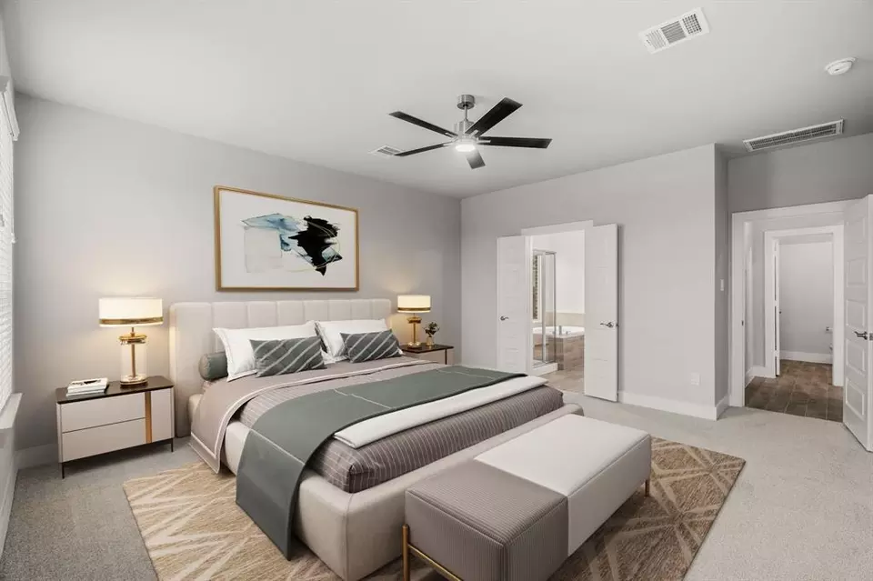 Bedroom - 19718 Florence Glen Ln, Hockley, TX 77447 photo 2 of 6