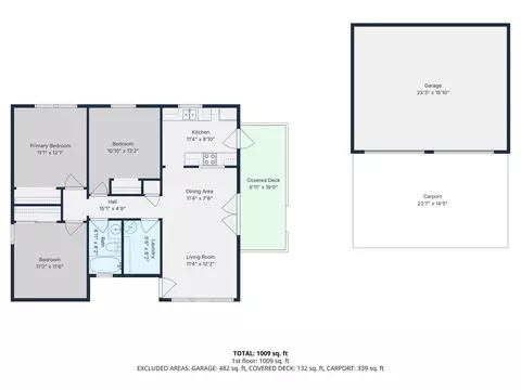 Floorplan - 81 Westlake Rd, Trinity, TX 75862 photo 1 of 2
